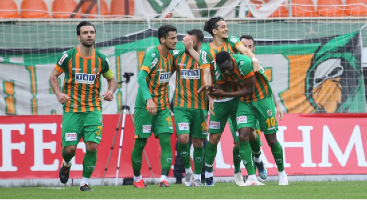 Alanyaspor'dan gol yağmuru