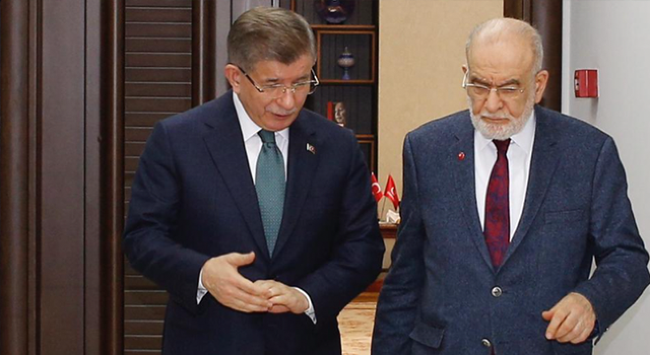 Davutoğlu ve Karamollaoğlu'dan açıklama