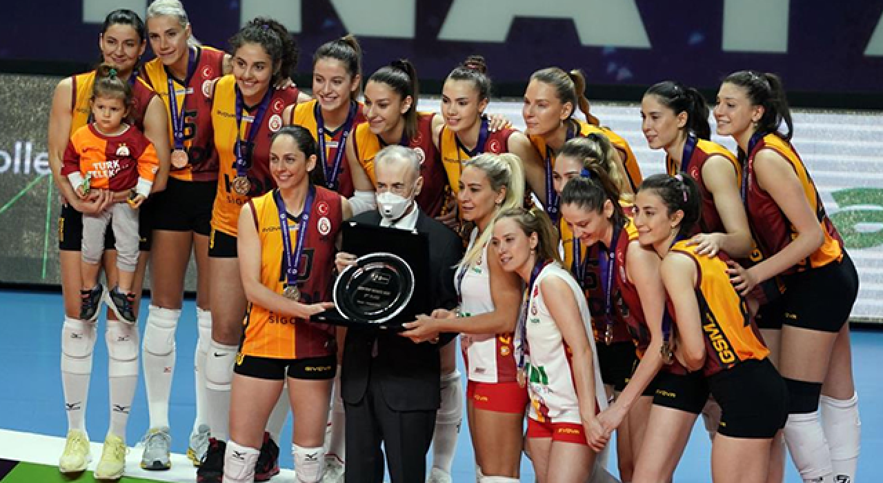 Galatasaray CEV Kupası'nda 2. oldu