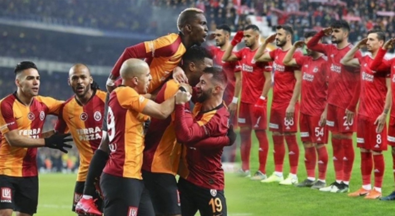 Galatasaray evinde Sivasspor'u ağırlıyor Muhtemel 11 ler