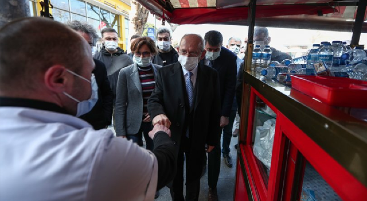 Kılıçdaroğlu'ndan esnaf ziyareti