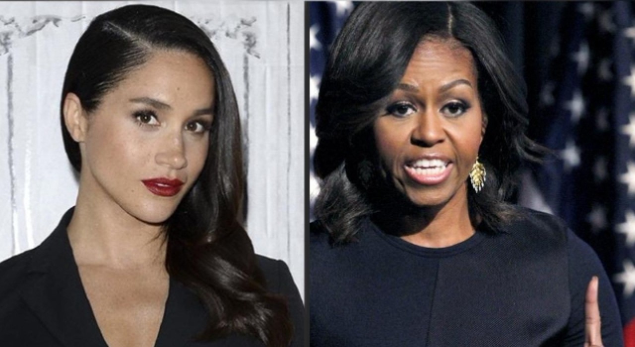 Michelle Obama, Kraliyet ve Meghan Markle arasındaki gerilime dahil oldu