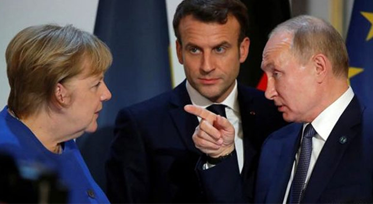 Putin, Merkel ve Macron arasında video konferans ayarlanmasına çalışılıyor