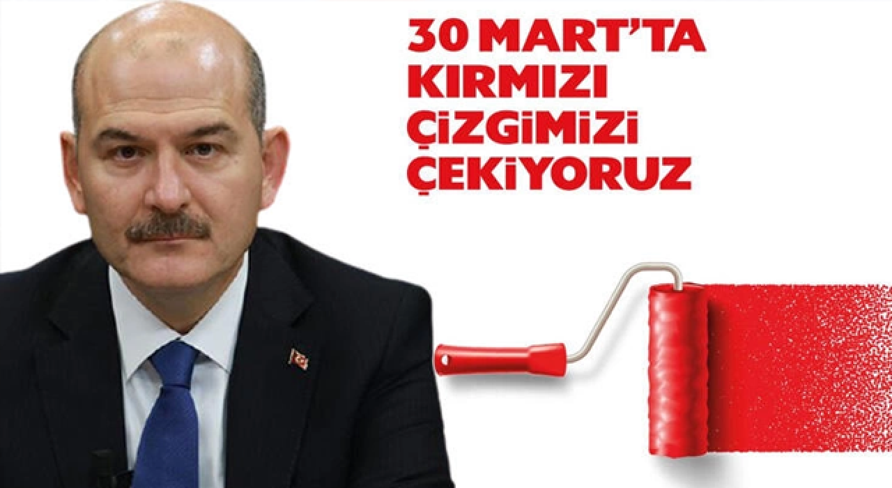 Süleyman Soylu'dan merak uyandıran 30 Mart paylaşımı