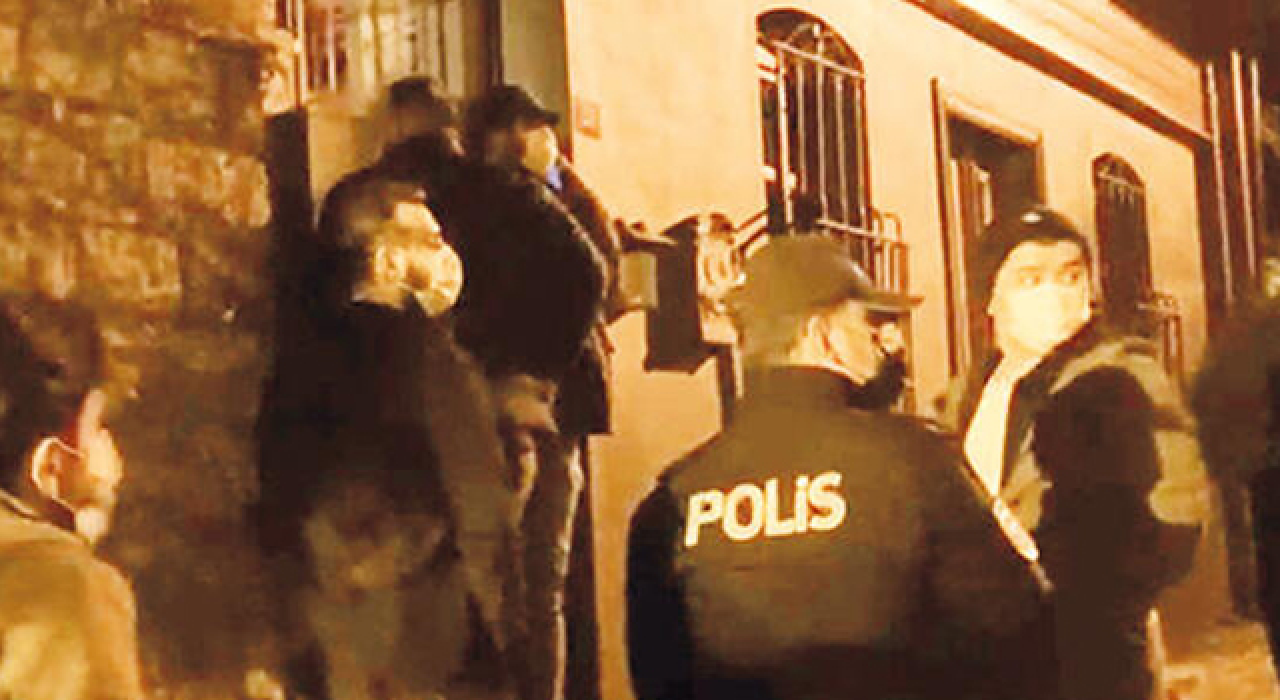 Doğum günü partisine polis baskını