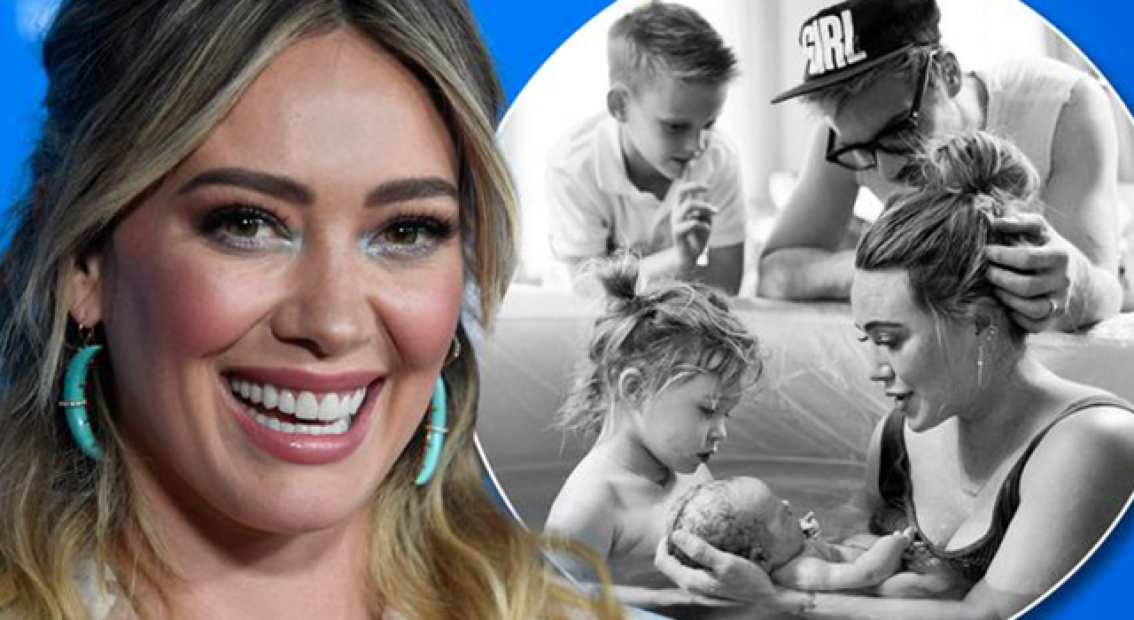 Hilary Duff, 9 yaşındaki oğlunun doğum yaparken kendisini izlemesini istemiş