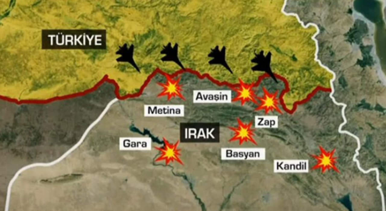 TSK'dan Kuzey Irak'a operasyon