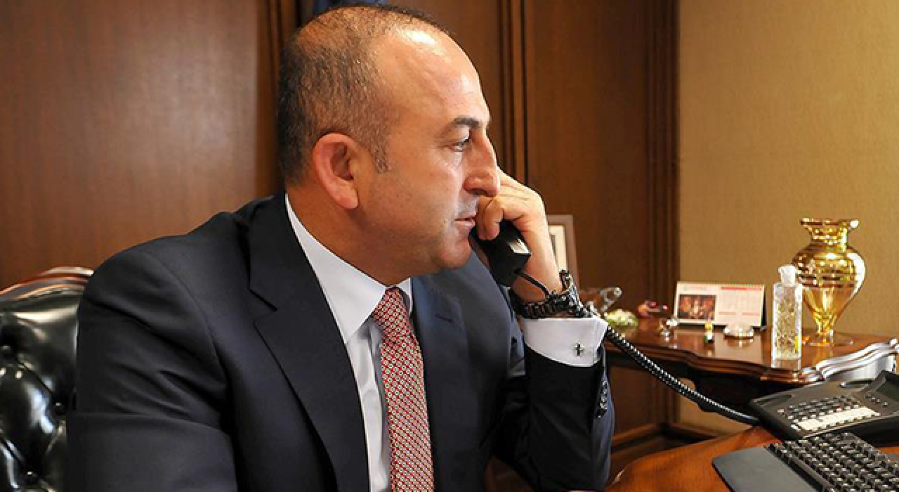 Bakan Çavuşoğlu'ndan Filistin için telefon diplomasisi