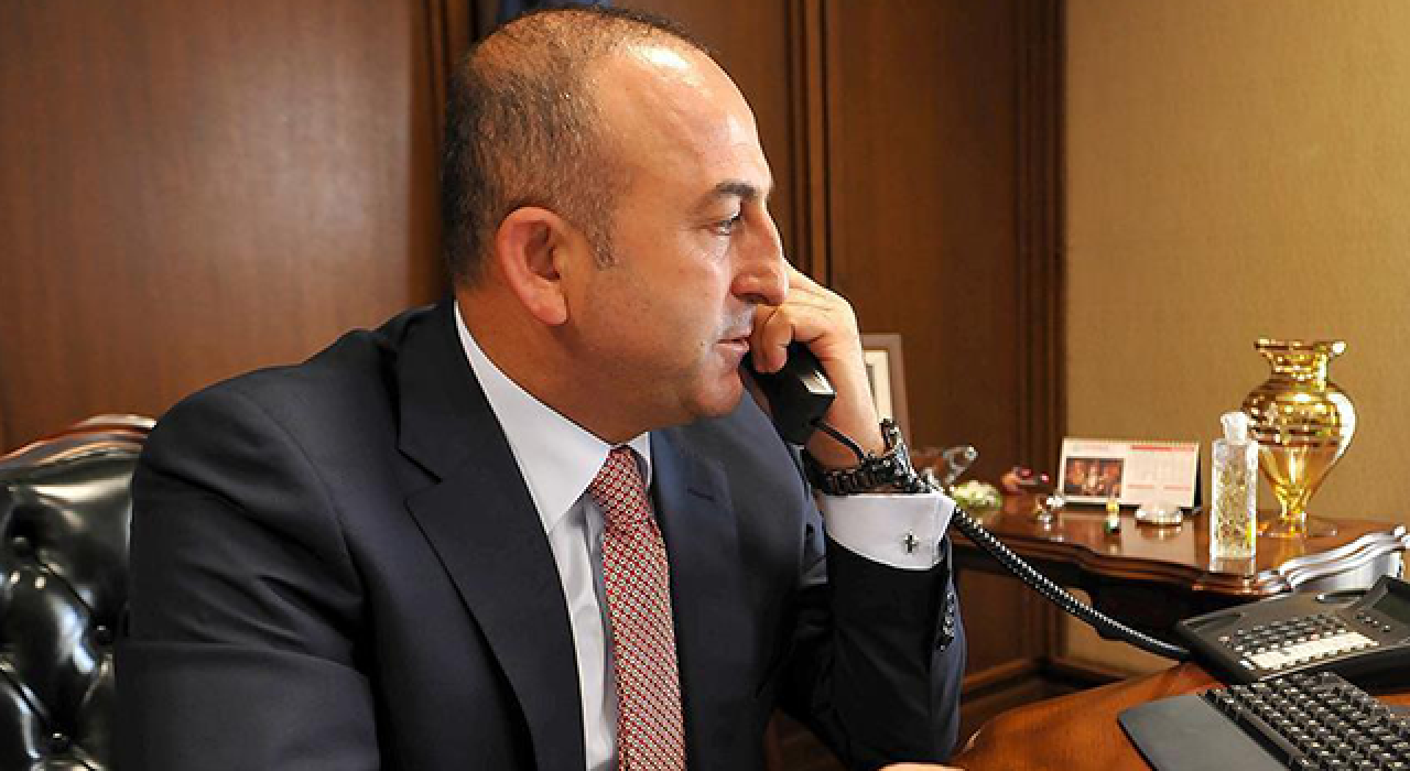 Çavuşoğlu'ndan Filistin için telefon görüşmeleri