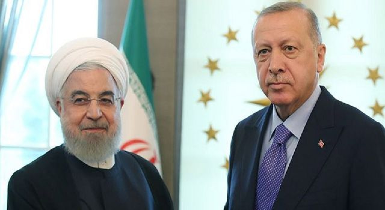 Erdoğan ve Ruhani arasında Filistin görüşmesi