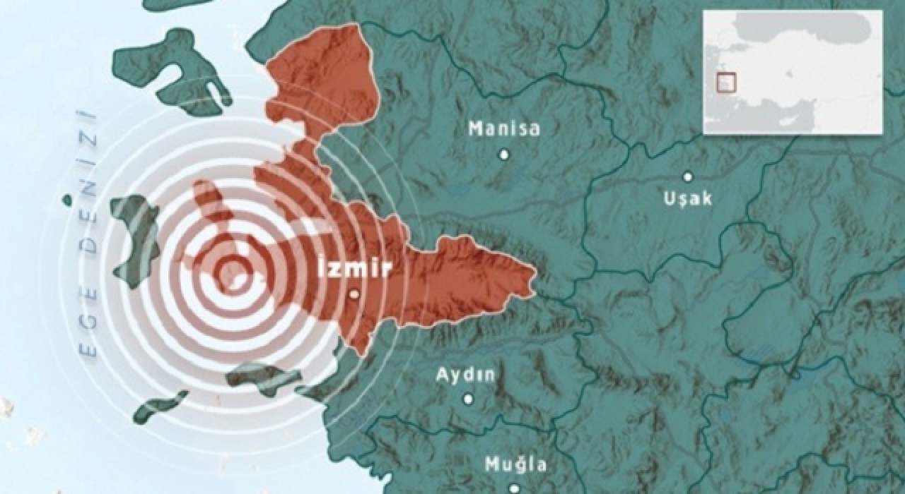 İzmir'de korkutan deprem