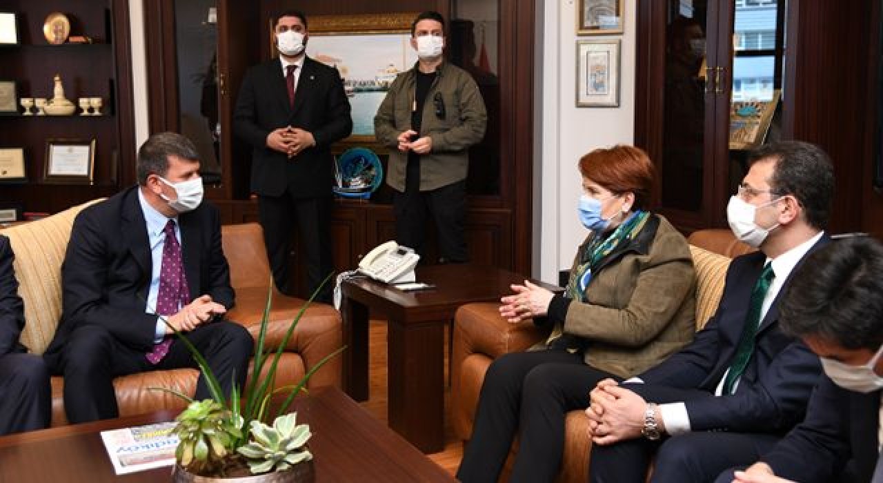 Meral Akşener ve Ekrem İmamoğlu'ndan Kadıköy ziyareti