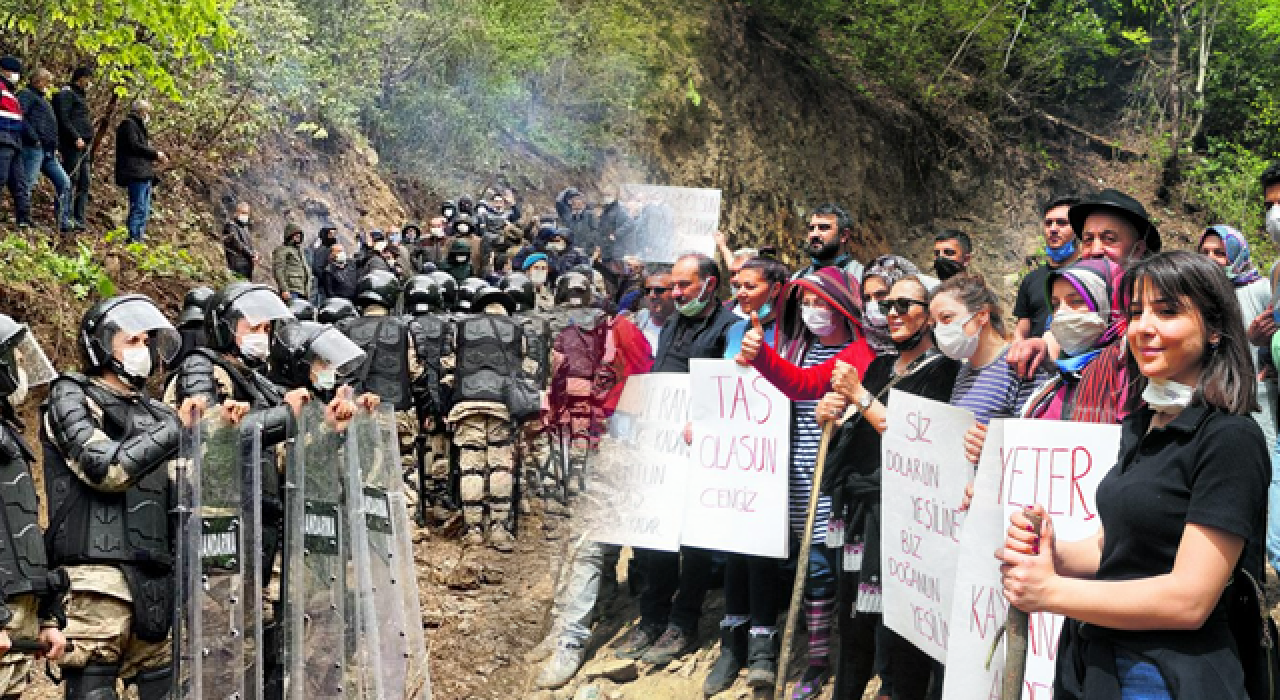 "Hemşerilerimizin İşkencedere Vadisi'ndeki direnişlerini destekliyoruz"