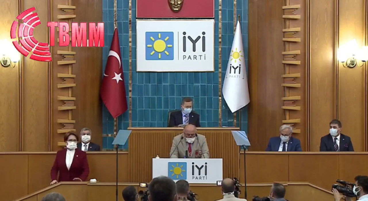 Akşener, şehit babasını kürsüye çıkarınca TBMM TV yayını kesti