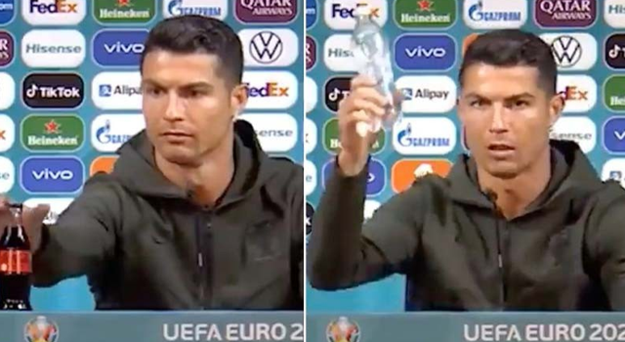 Cristiano Ronaldo: Kola değil su için