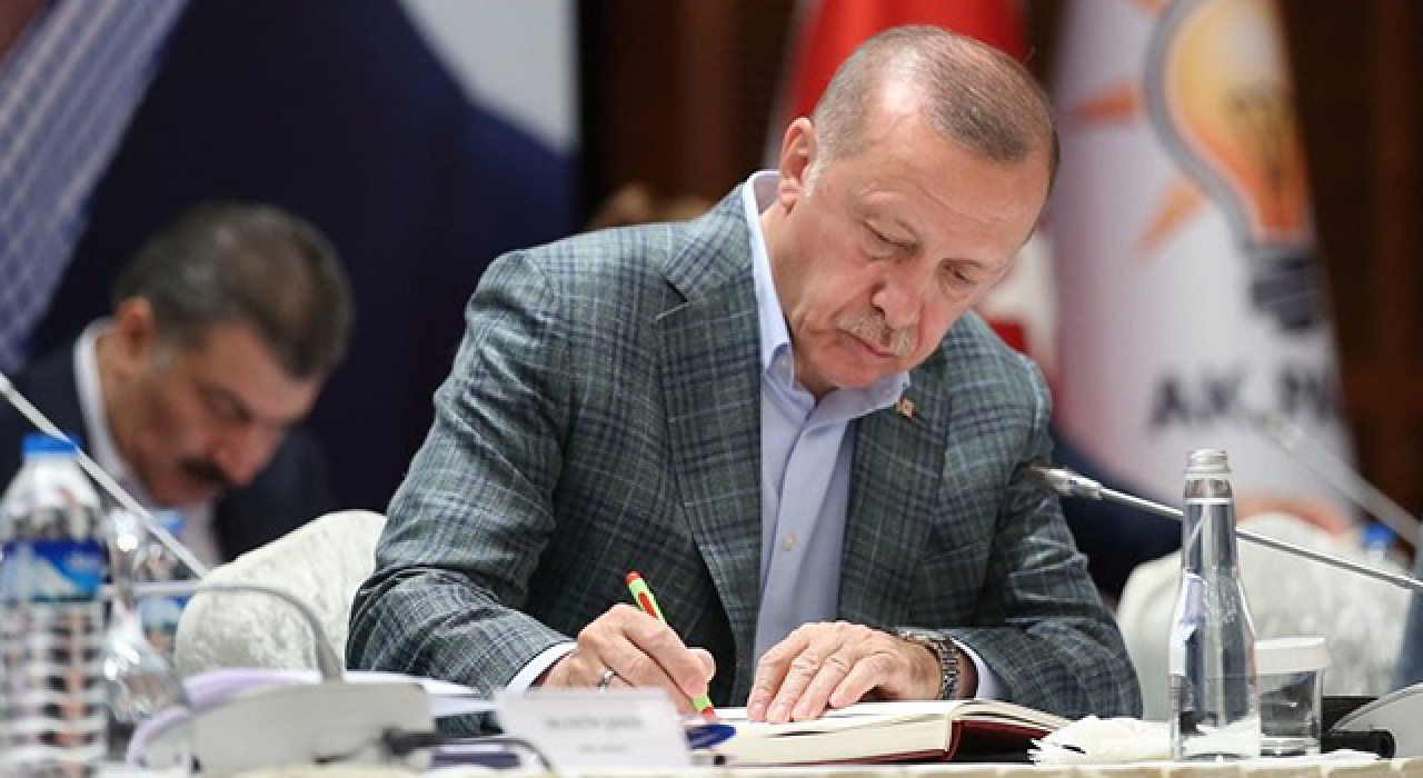 Cumhurbaşkanı Erdoğan'dan atama kararları