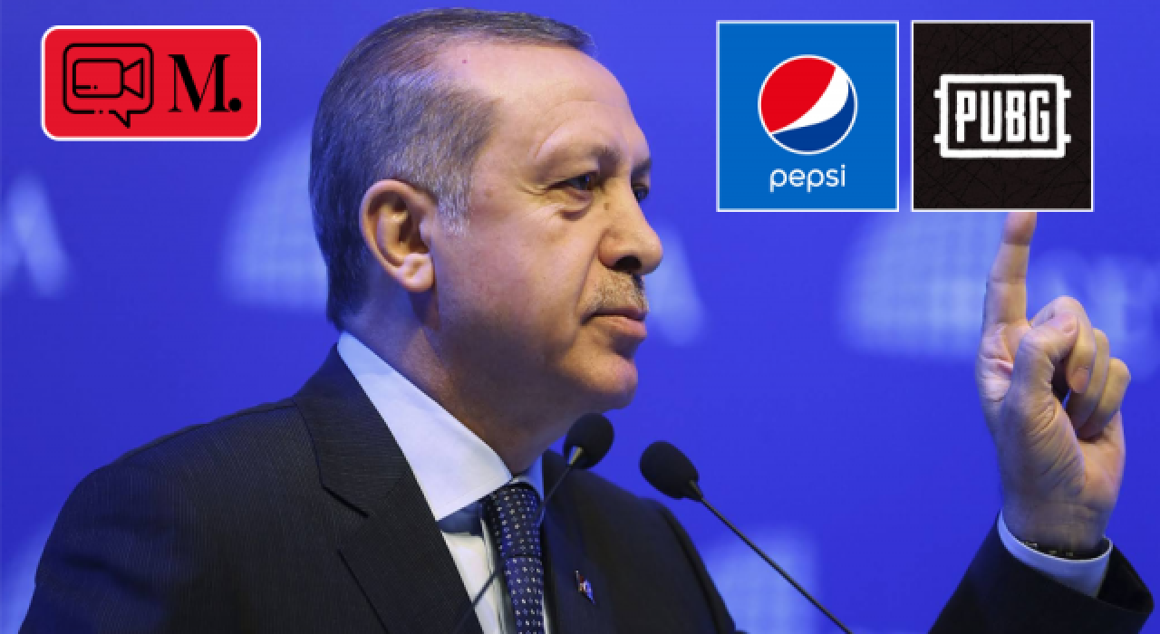 Erdoğan, Pepsi'yi oyun zannedince sosyal medyanın diline düştü