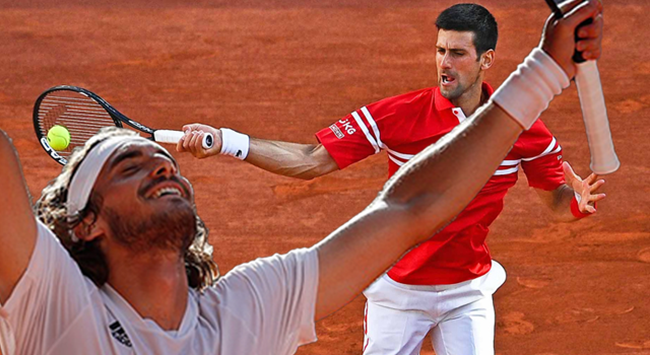 Fransa Açık'ta finalin adı Djokovic-Tsitsipas