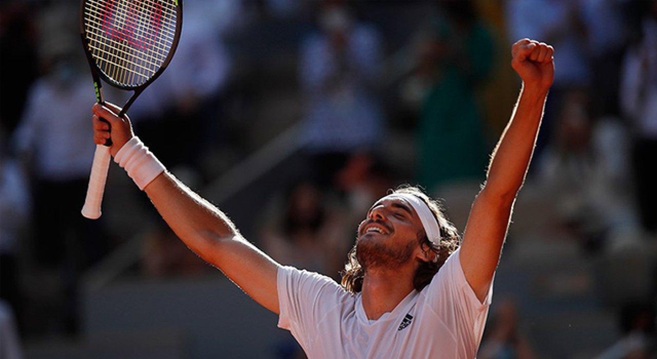 Fransa Açık'ta ilk finalist: Stefanos Tsitsipas