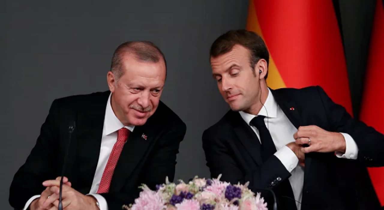 Macron'dan Erdoğan açıklaması: Fikir ayrılıklarımız olsa da...