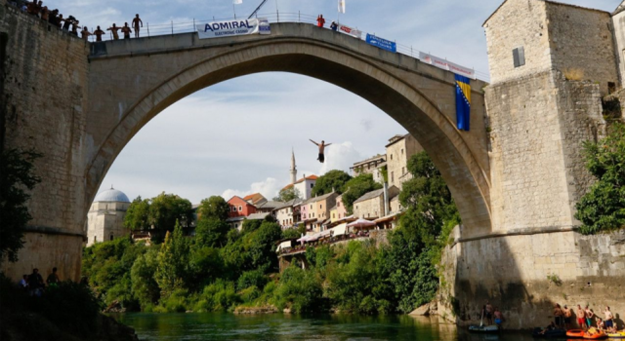 455. Geleneksel Mostar Köprüsü Atlayışları yapıldı