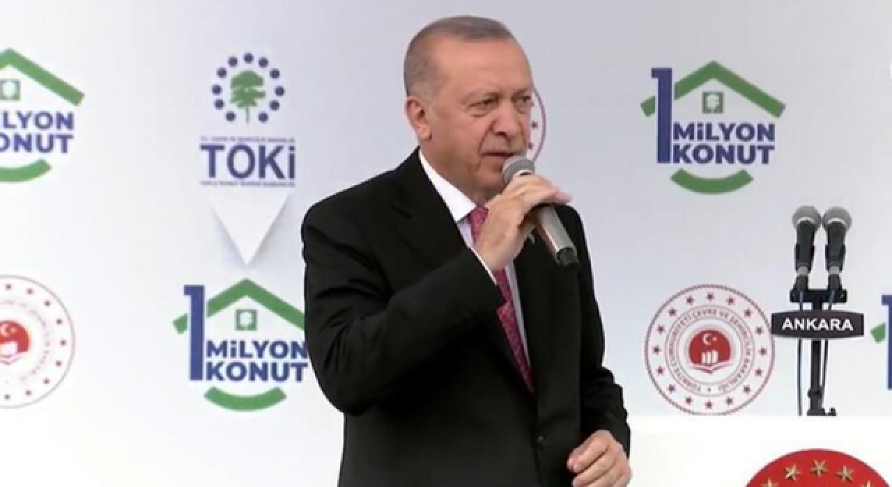 Cumhurbaşkanı Erdoğan: "5 milyon vatandaşımızı sıcak yuvaya kavuşturduk"