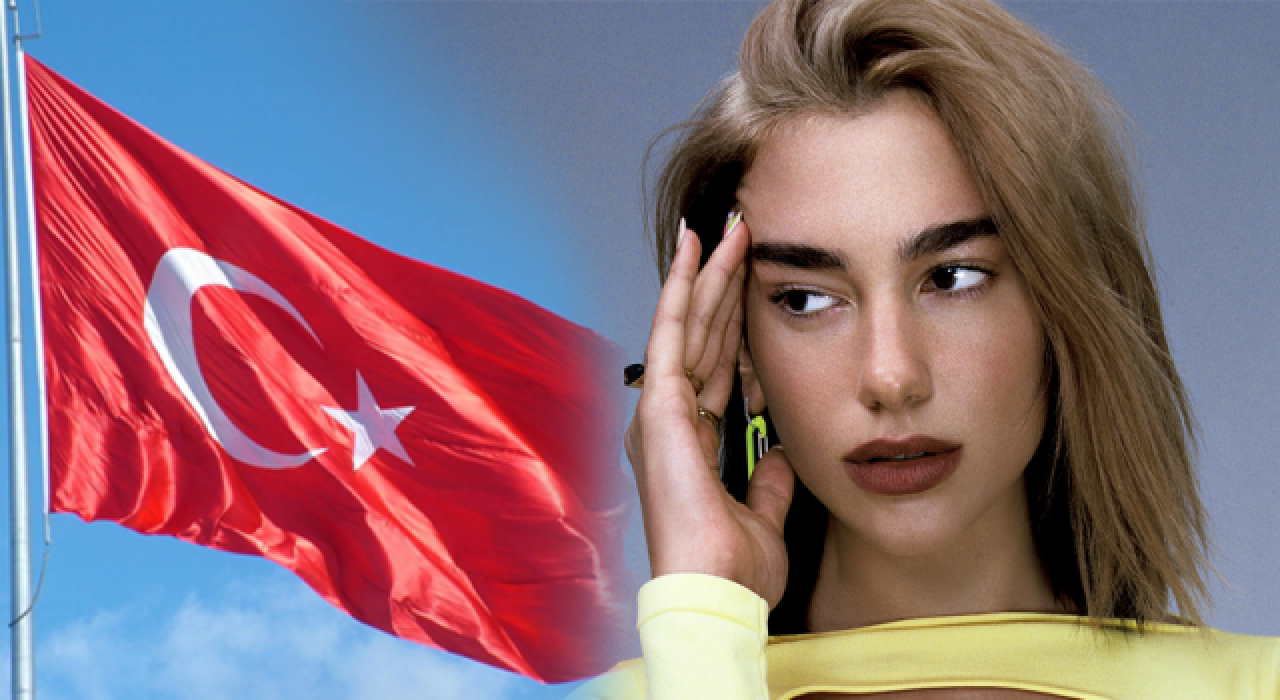 Dua Lipa'dan Türkiye paylaşımı