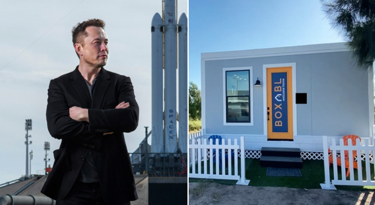 Elon Musk, SpaceX tesislerinin yakınındaki prefabrik eve yerleşti