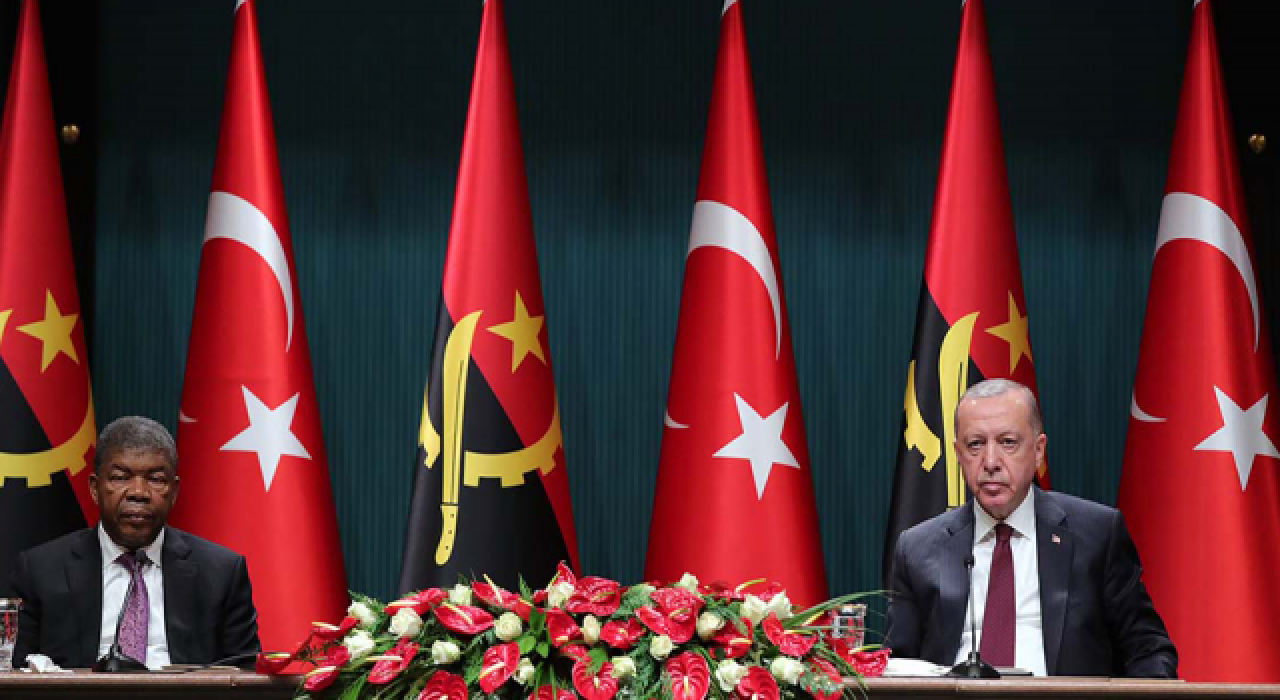 Erdoğan: Türkiye, terörle mücadelede Angola'nın yanında yer alacaktır