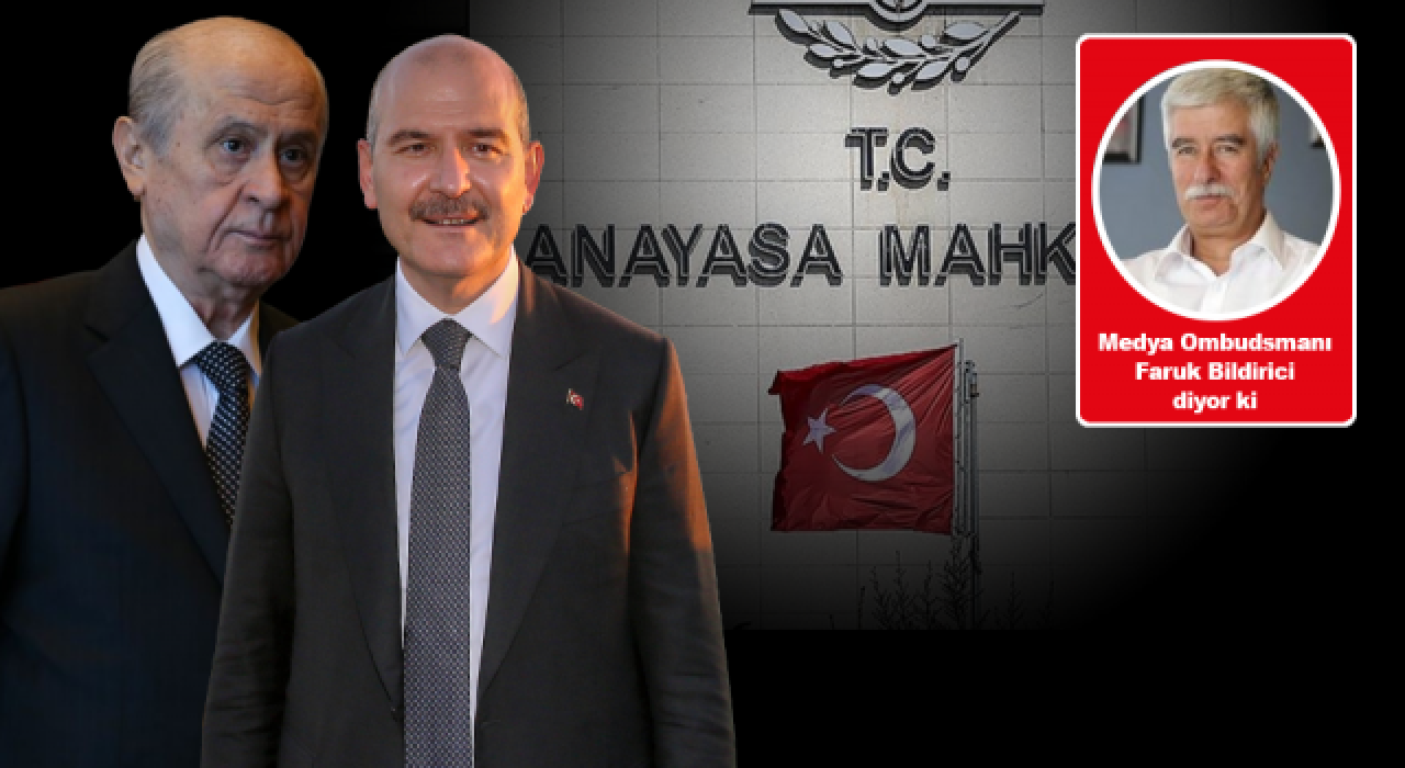 "İktidar medyasından Bahçeli'ye Soylu ve Anayasa Mahkemesi sansürü"