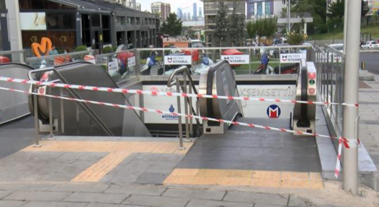 İstanbul metrosunda klima kaynaklı patlama