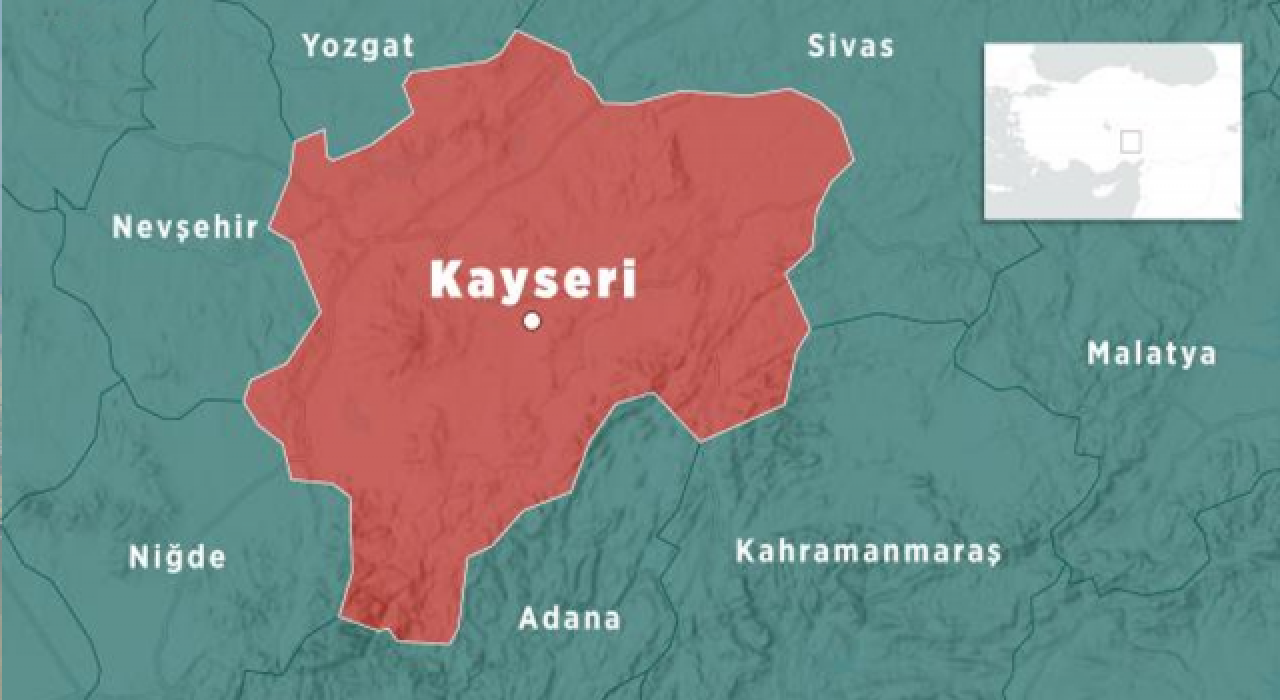 Kayseri'de 3,8 büyüklüğünde deprem