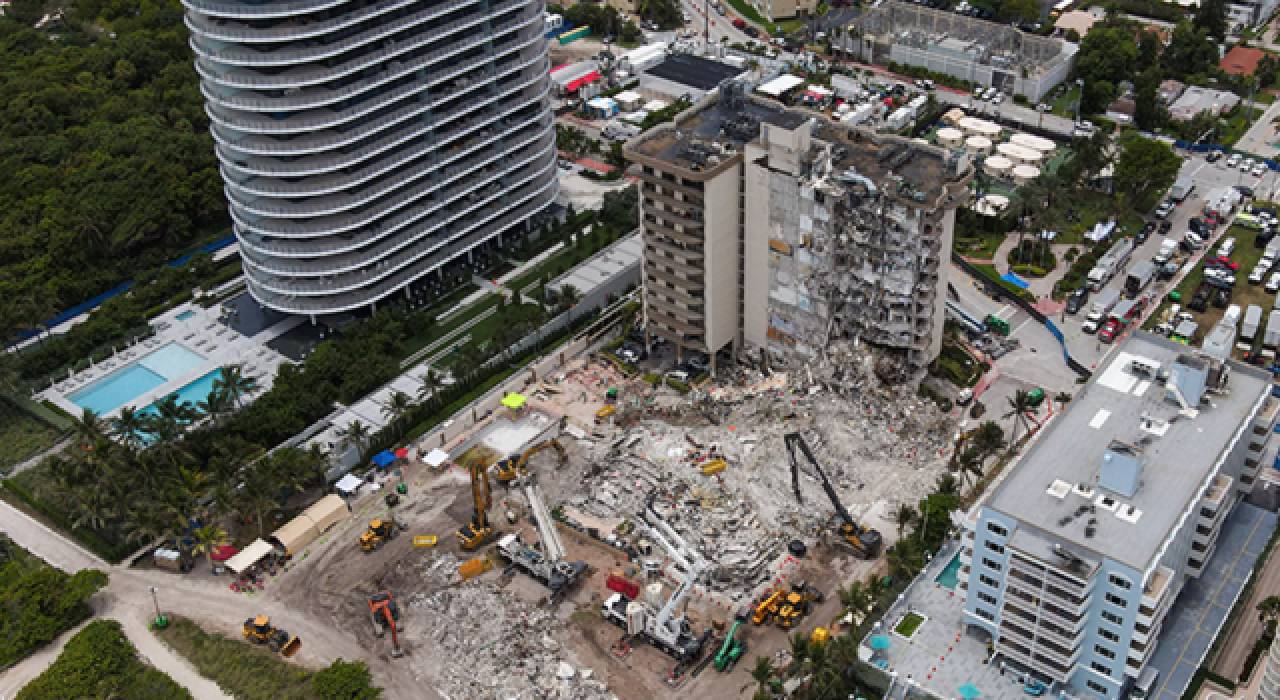 Miami'de çöken binada hayatını kaybedenlerin sayısı 86'ya çıktı