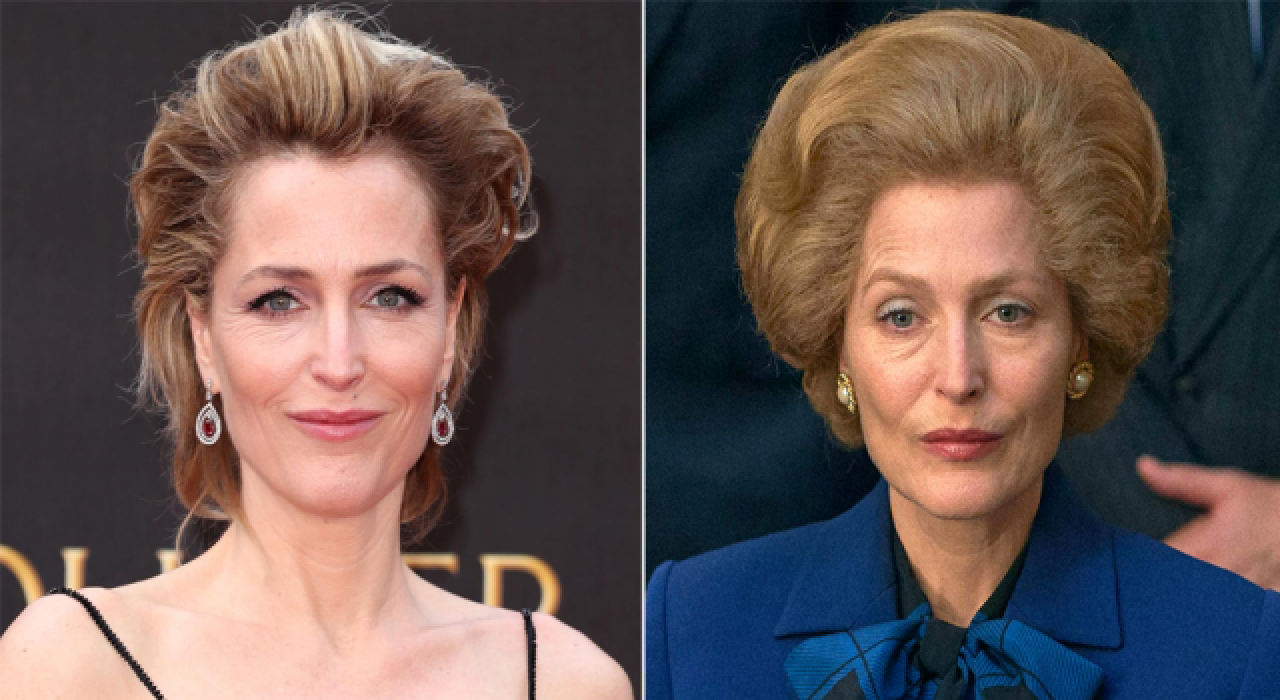 Oyuncu Gillian Anderson, artık sütyen takmayacağını açıkladı