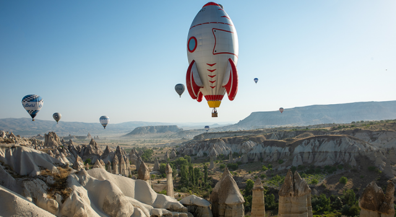 3 gün sürecek "Uluslararası Kapadokya Balon Festivali" başladı