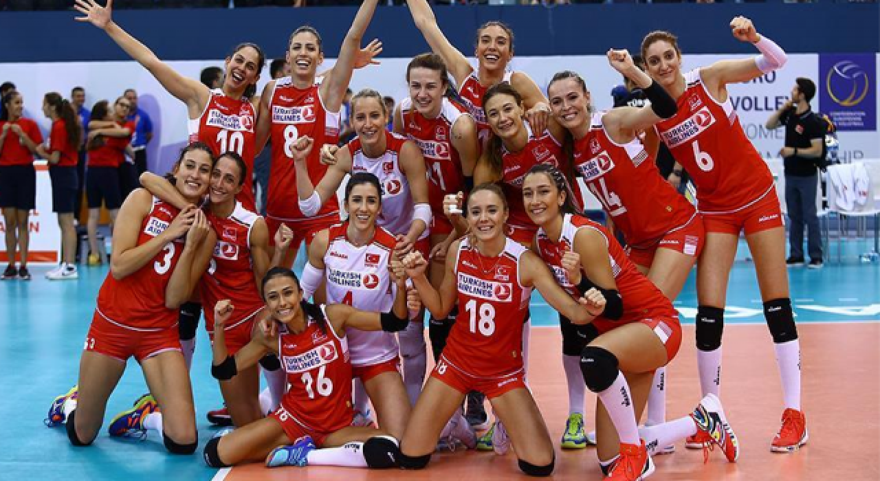 A Milli Kadın Voleybol Takımı, Ukrayna'yı 3-0'la mağlup etti