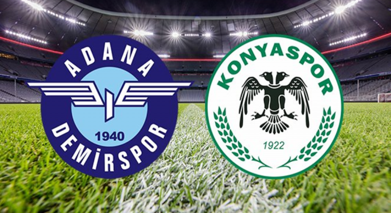 Adana Demirspor -Konyaspor karşılaşmasında gülen çıkmadı