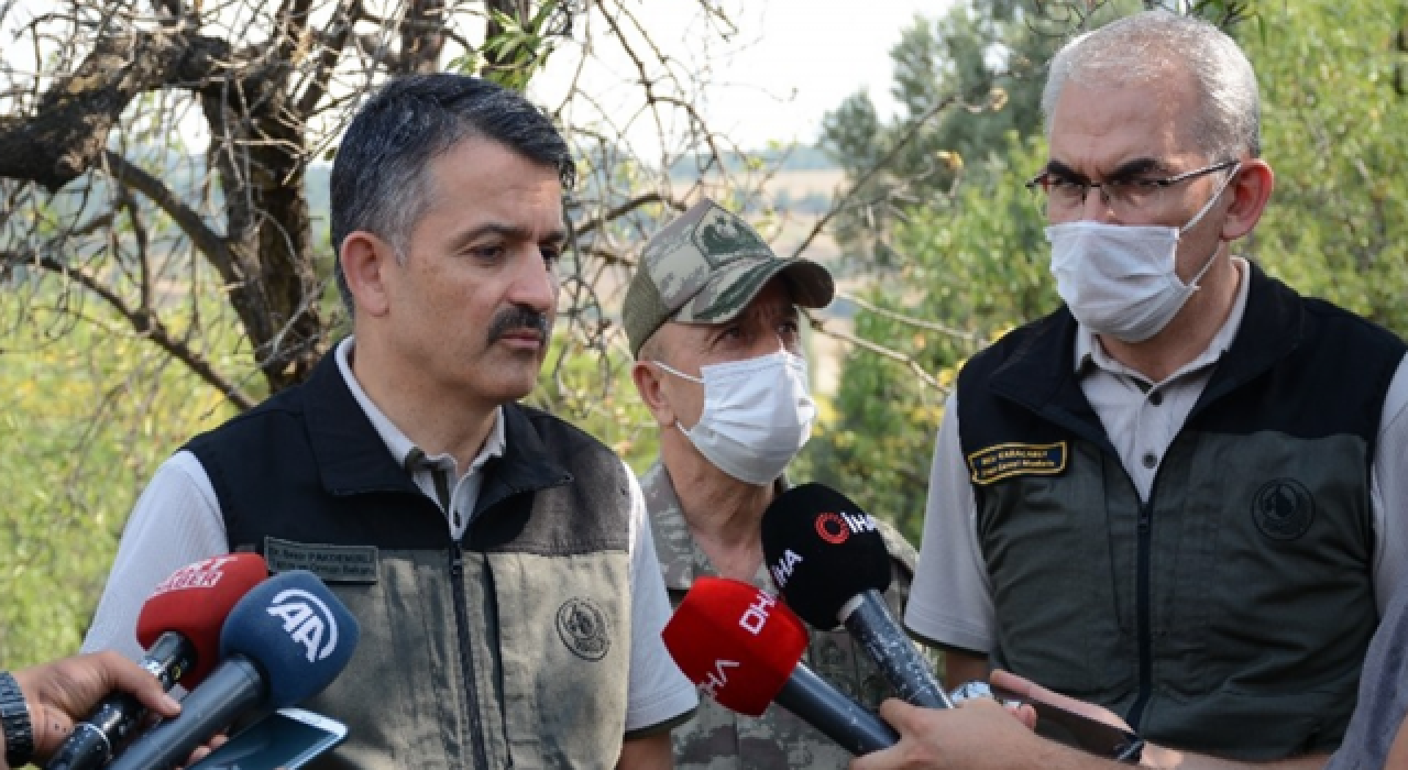 Bakan Pakdemirli'den devam eden yangınlarla ilgili açıklama!