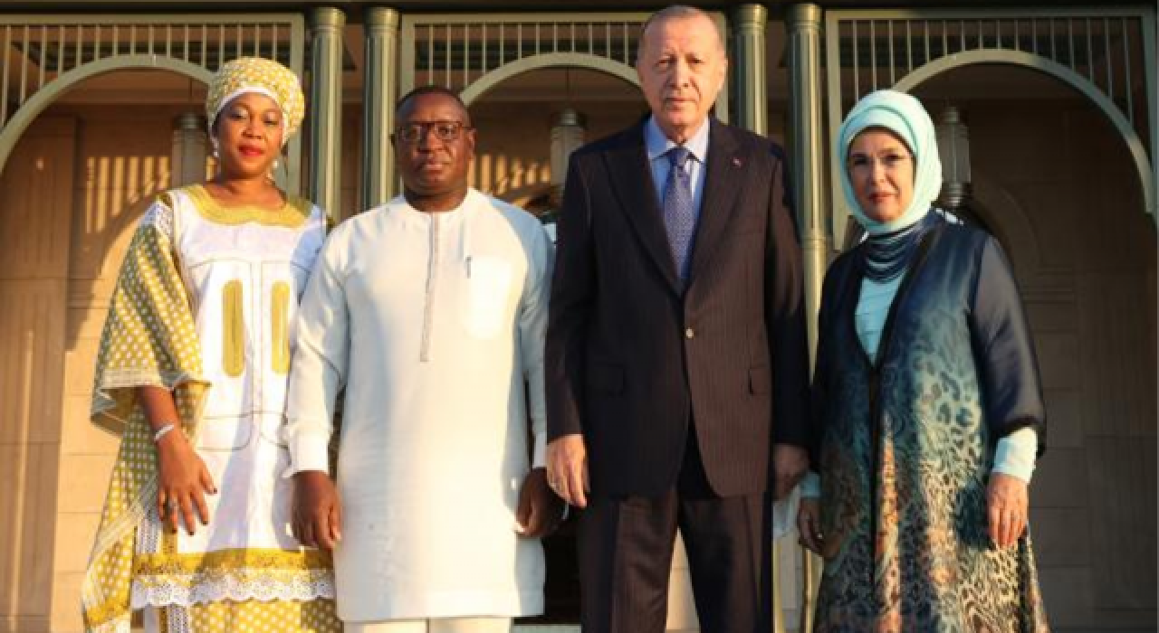 Cumhurbaşkanı Erdoğan, Sierra Leone Cumhurbaşkanı Bio ile görüştü