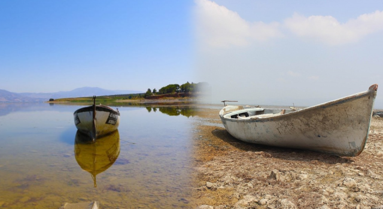 Marmara Gölü kuruyor!