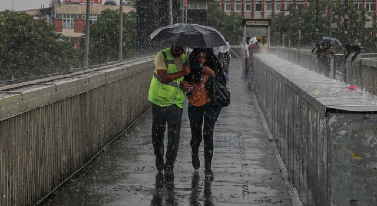 Meteoroloji'den Marmara bölgesi için sağanak yağış uyarısı!