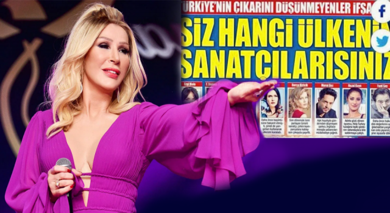 Seda Sayan “Türkiye’nin sanatçılarını”  yalnız bırakmadı