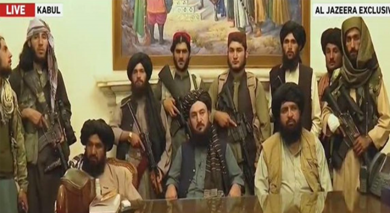 Taliban Afganistan Cumhurbaşkanlığı Sarayı'nda!