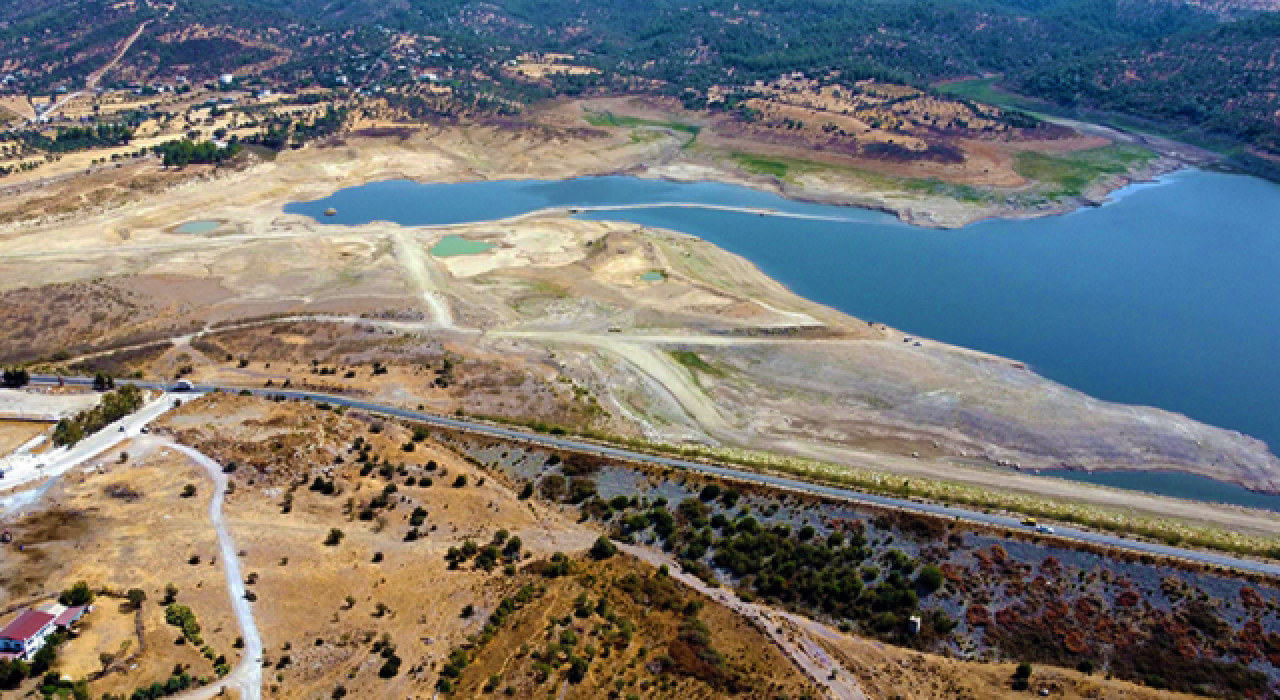 Bodrum'da baraj seviyesi yüzde 10'un altına düştü