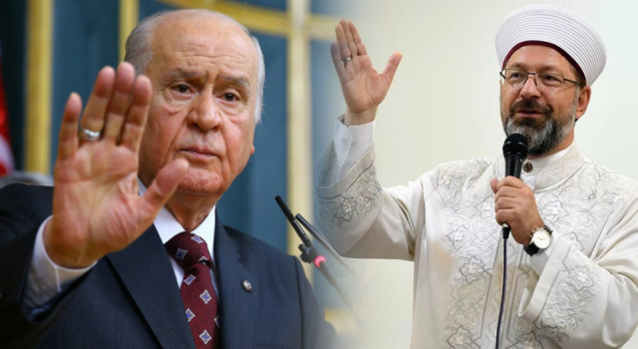 Devlet Bahçeli ve Ali Erbaş hakkında suç duyurusu!