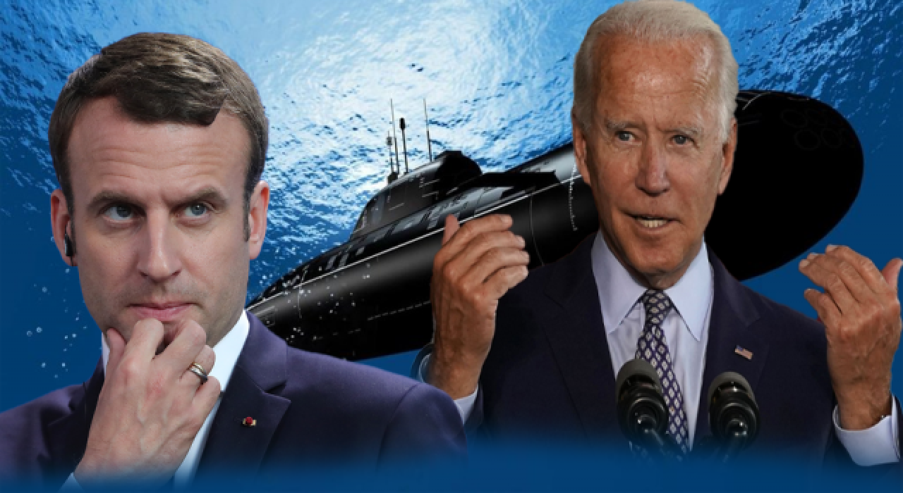 Fransa Cumhurbaşkanı Macron, denizaltı krizini Biden'la görüşecek