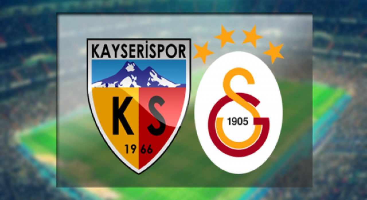 Galatasaray-Kayserispor maçının ilk 11'i belli oldu