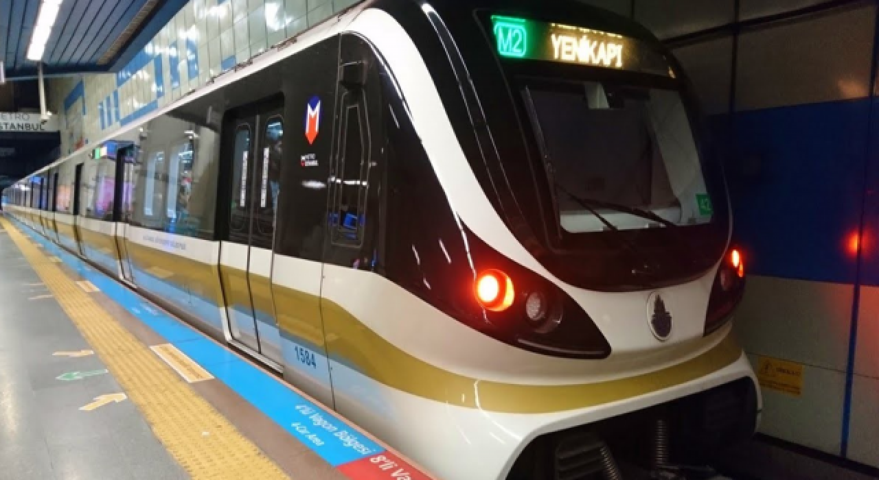 İstanbul'da Yenikapı-Hacıosman Metro Hattında intihar girişimi!