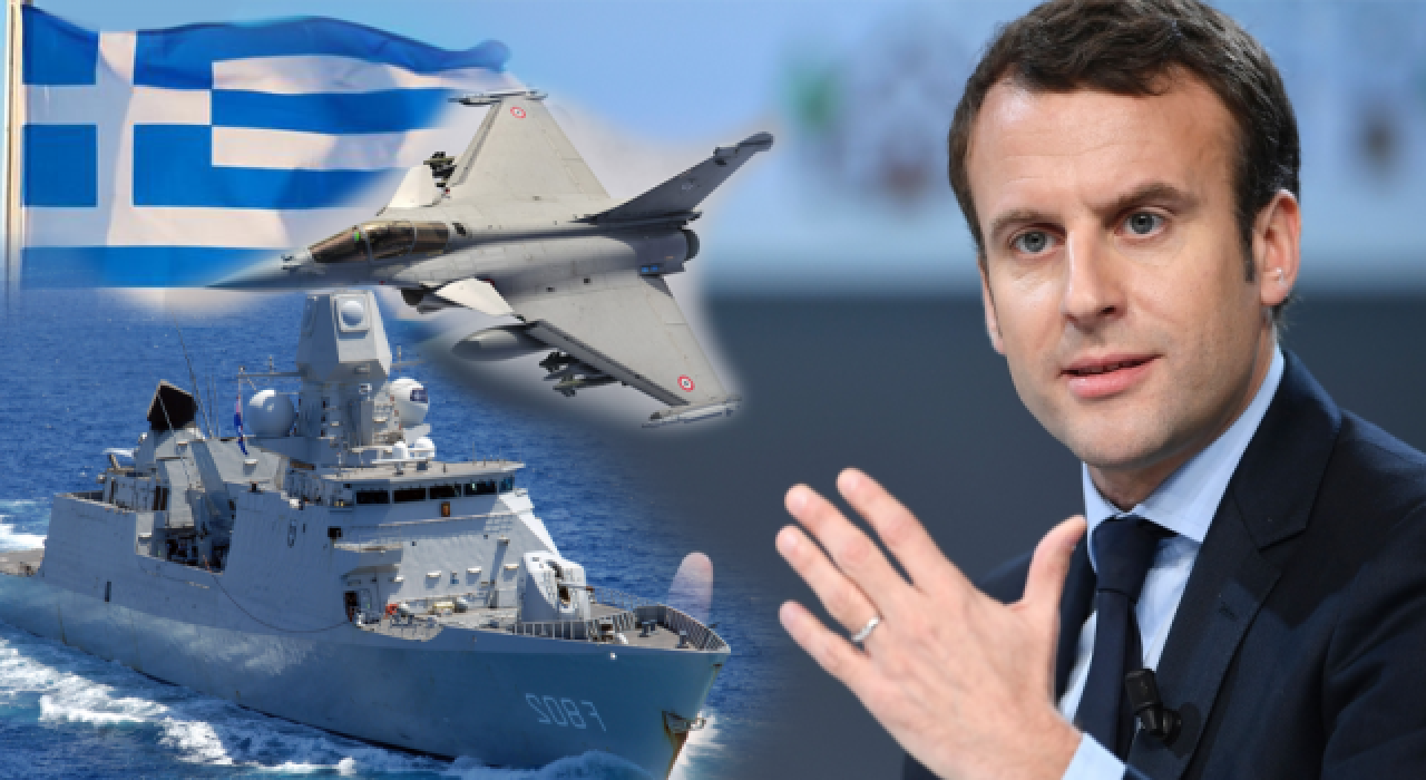 Macron: Yunanistan, Fransa'dan savaş uçağı ve fırkateyn alacak