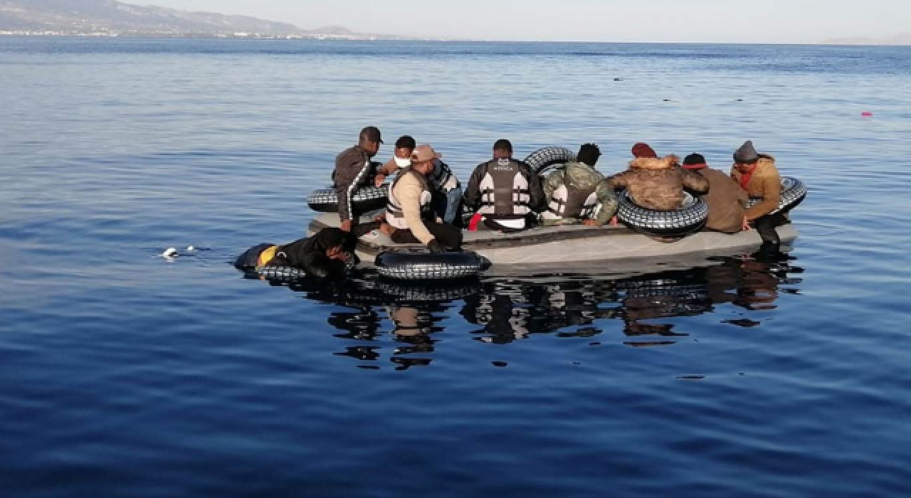 Muğla açıklarında 134 göçmen kurtarıldı